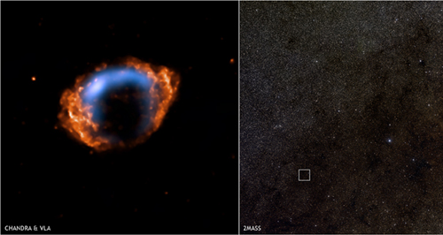 Forrás: NASA, CXC, NCSU, Reynolds, NSF, NRAO, VLA, Cambridge, Green