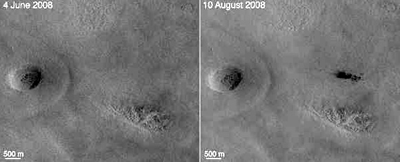 Forr�s: NASA, JPL, UA